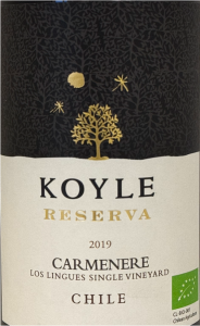 Koyle Single Vineyard Carménère 2021 Organic/ Demeter