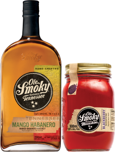 Ole Smoky Sweet & Heat Blackberry Moonshine 0,5l + Mango Habanero 0,7l