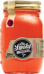 Ole Smokey Strawberry Likör Moonshine 0,5l - Alk. 32,5% vol
