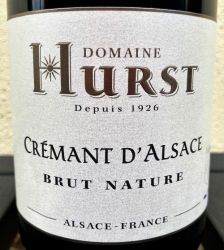 HURST AOC Cremant d´Alsace Brut Nature Organic